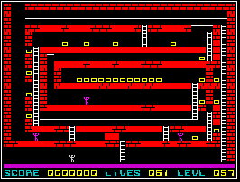 Ретро-игры - Lode Runner - Золотая Лихорадка XX Века (ZX Spectrum)