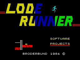 Ретро-игры - Lode Runner - Золотая Лихорадка XX Века (ZX Spectrum)